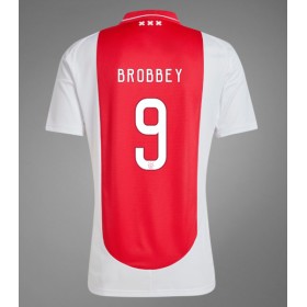 Ajax Brian Brobbey #9 Hjemme skjorte 2024-25 Kortermet